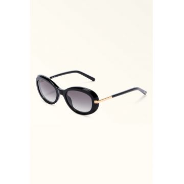 Ochelari de soare ovali - Auriu/Negru