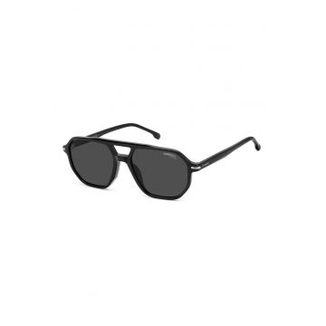 Ochelari de soare aviator cu lentile uni - Negru