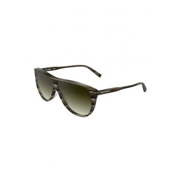 Ochelari de soare aviator cu model unisex - Verde