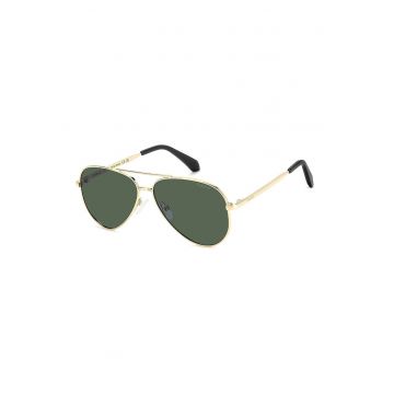 Ochelari de soare aviator polarizati - Auriu/Negru