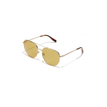 Ochelari de soare aviator unisex - Auriu