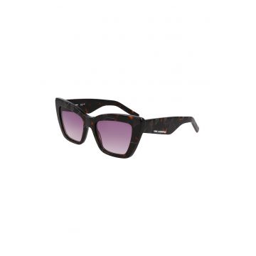 Ochelari de soare butterfly cu lentile in degrade - Negdwqfru - Negru/Maro