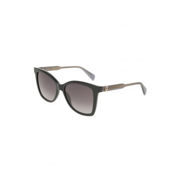 Ochelari de soare butterfly cu lentile in degrade - Negru/Grej