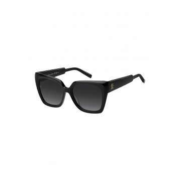 Ochelari de soare butterfly cu lentile in degrade - Negru