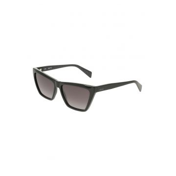 Ochelari de soare cat-eye cu lentile in degrade - Negru