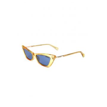 Ochelari de soare cat-eye cu lentile uni