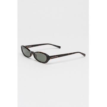 Ochelari de soare ovali - Maro inchis