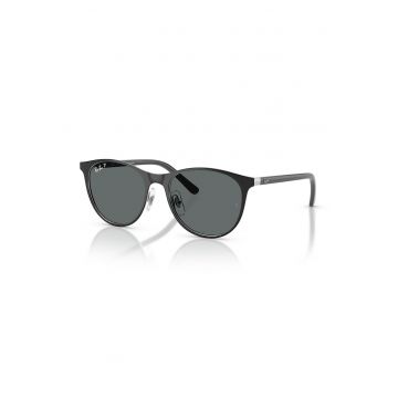 Ochelari de soare pantos unisex - Negru/Argintiu