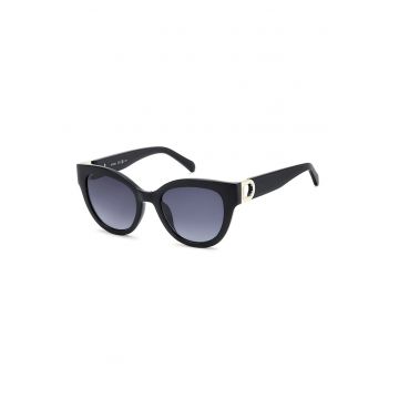 Ochelari de soare patrati cu lentile in degrade - Auriu/Negru