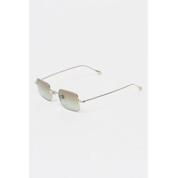 Ochelari de soare patrati unisex cu lentile in degrade - Argintiu