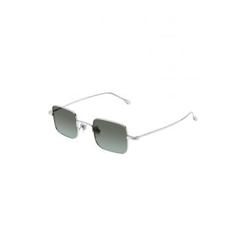 Ochelari de soare patrati unisex cu lentile in degrade - Argintiu