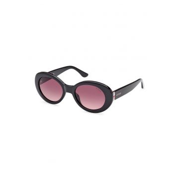 Ochelari de soare rotunzi cu lentile in degrade - 47945 - Negru