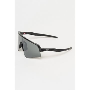 Ochelari de soare shield cu logo - Negru
