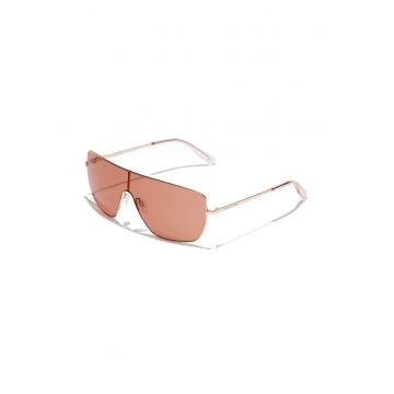 Ochelari de soare shield unisex - Auriu