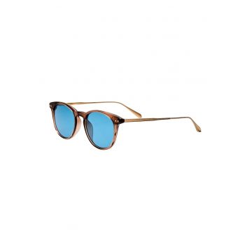 Ochelari de soare unisex Jamie - Auriu/Maro
