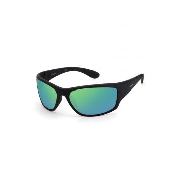 Ochelari de soare unisex polarizati - Verde/Negru
