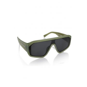 Ochelari de soare unisex shield polarizati - Verde