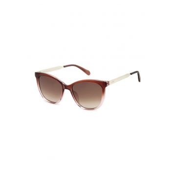 Ochelari de soare cat-eye cu lentile in degrade