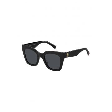 Ochelari de soare - cat-eye - Negru