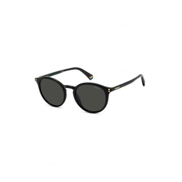 Ochelari de soare pantos unisex cu lentile polarizate - Auriu/Negru