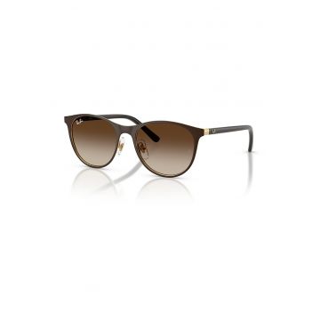 Ochelari de soare pantos unisex - Maro inchis