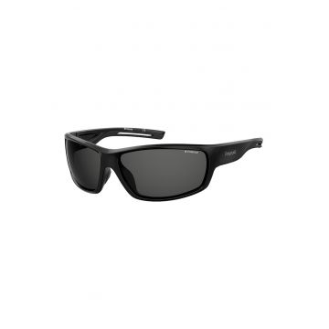 Ochelari de soare wrap unisex polarizati - Negru