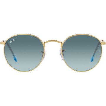 Ray-Ban RB3447 001/3M 53 ROUND METAL