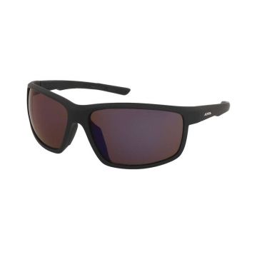 Ochelari de soare Alpina Defey Black Matt/Blue Mirror
