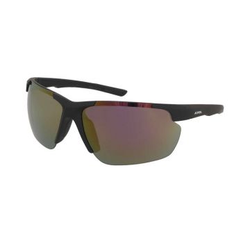 Ochelari de soare Alpina Defey HR Black Matt/Red Mirror