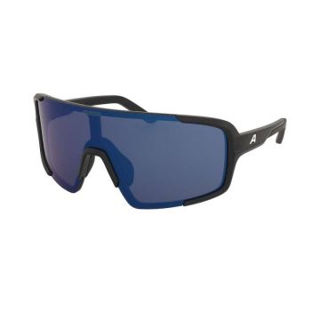 Ochelari de soare Alpina Lumin Black Matt/Blue Mirror
