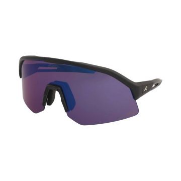 Ochelari de soare Alpina Sonic HR M Q-Lite Black Matt/Blue Mirror