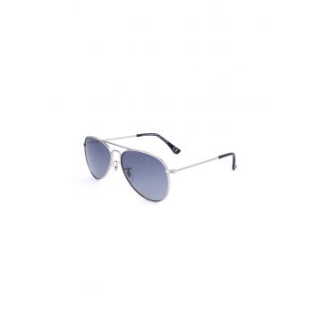 Ochelari de soare aviator - Argintiu