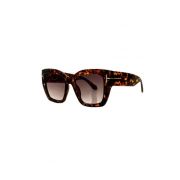 Ochelari de soare butterfly cu lentile degrade - Maro inchis