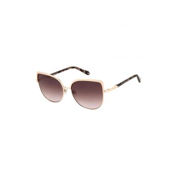 Ochelari de soare butterfly cu lentile in degrade - Auriu rose