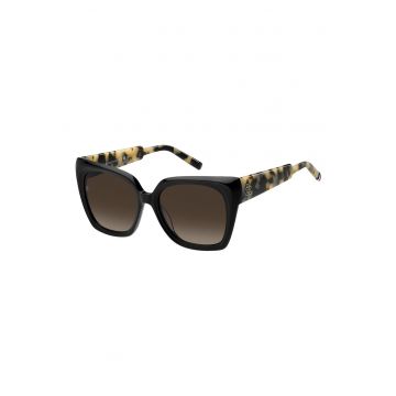 Ochelari de soare butterfly cu lentile in degrade - Negru/Crem