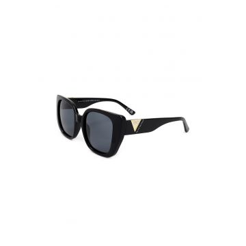 Ochelari de soare butterfly cu lentile polarizate - Negru