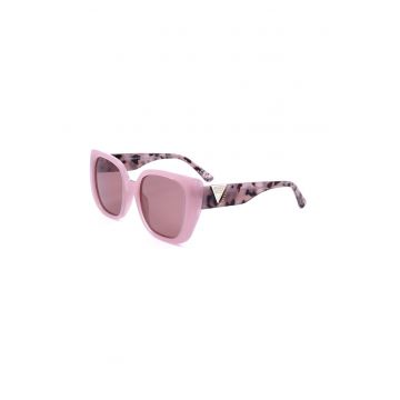 Ochelari de soare butterfly cu lentile polarizate - Roz pastel