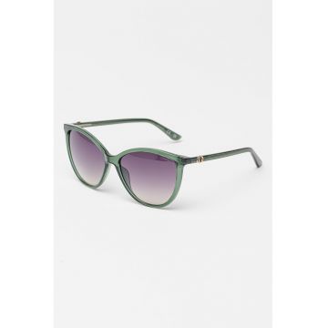Ochelari de soare cat-eye - Verde englez