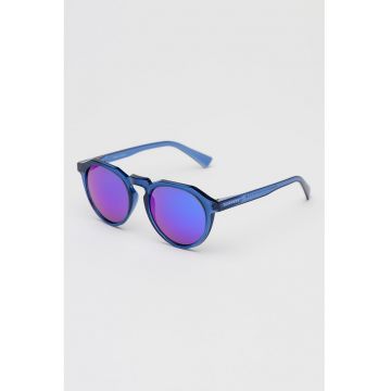 Ochelari de soare pantos unisex cu lentile oglinda - Bleumarin