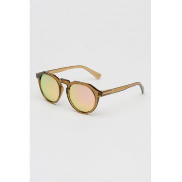 Ochelari de soare pantos unisex cu lentile polarizate - Galben mustar