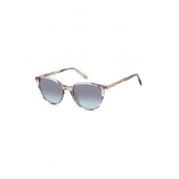 Ochelari de soare rotunzi - Bej/Lila