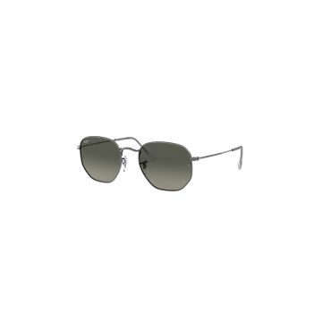 Ochelari de soare unisex cu lentile in degrade - 65569 - Gri