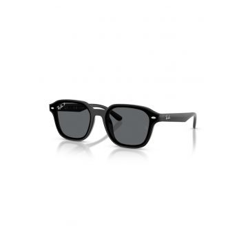 Ochelari de soare unisex cu lentile in degrade - Negru stins