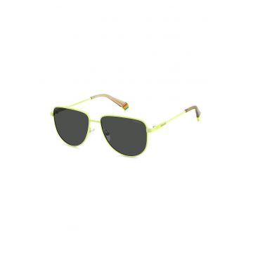 Ochelari de soare unisex cu lentile polarizate - Verde lime