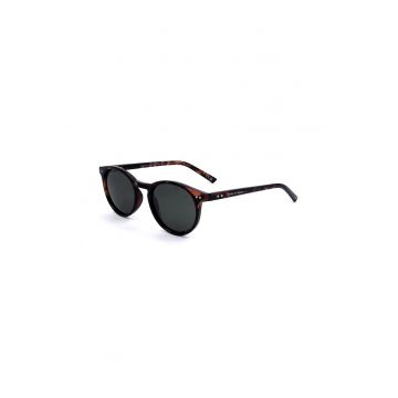 Ochelari de soare unisex rotunzi Maestro - Maro/Bej