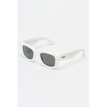 Ochelari de soare wayfarer unisex A$AP ROCKY - Alb