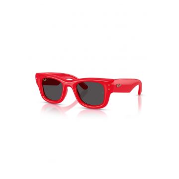 Ochelari de soare wayfarer unisex - Rosu