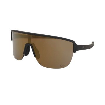 Ochelari de soare Alpina Ram 2.0 Q-Lite Black Matt/Gold Mirror