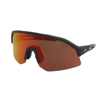 Ochelari de soare Alpina Sonic HR M Q-Lite Black Matt/Red Mirror