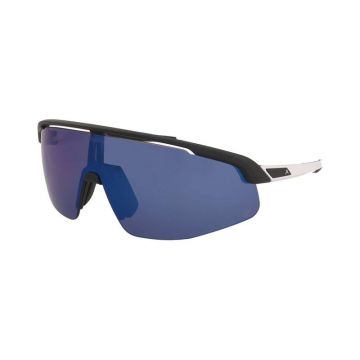 Ochelari de soare Alpina Turbo Pro Q Black-White Matt/Blue Mirror